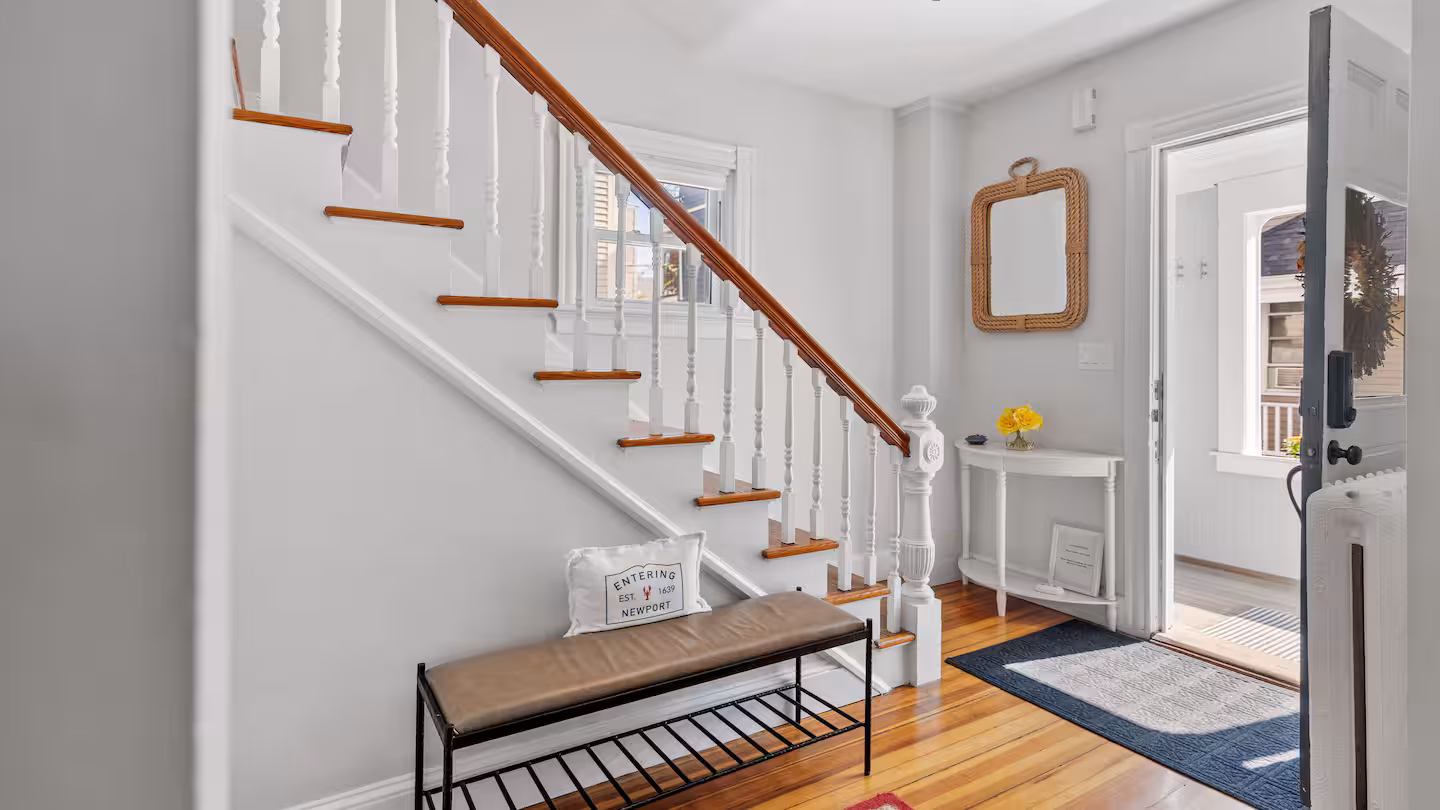 Entryway and staircase