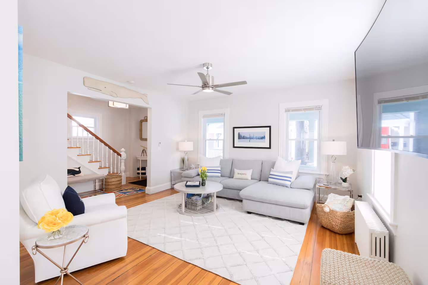 Waypoint Cottage living room